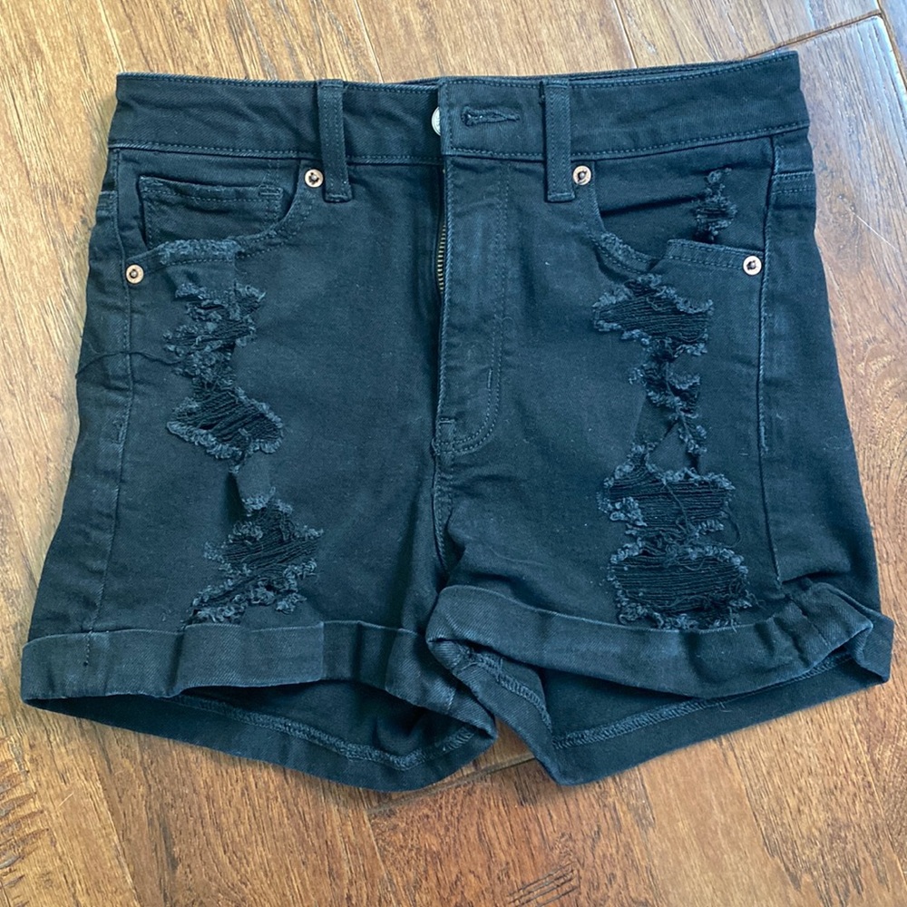 AE American Eagle High Rise Mom Short